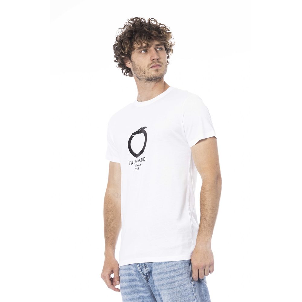  - White Cotton T-Shirt