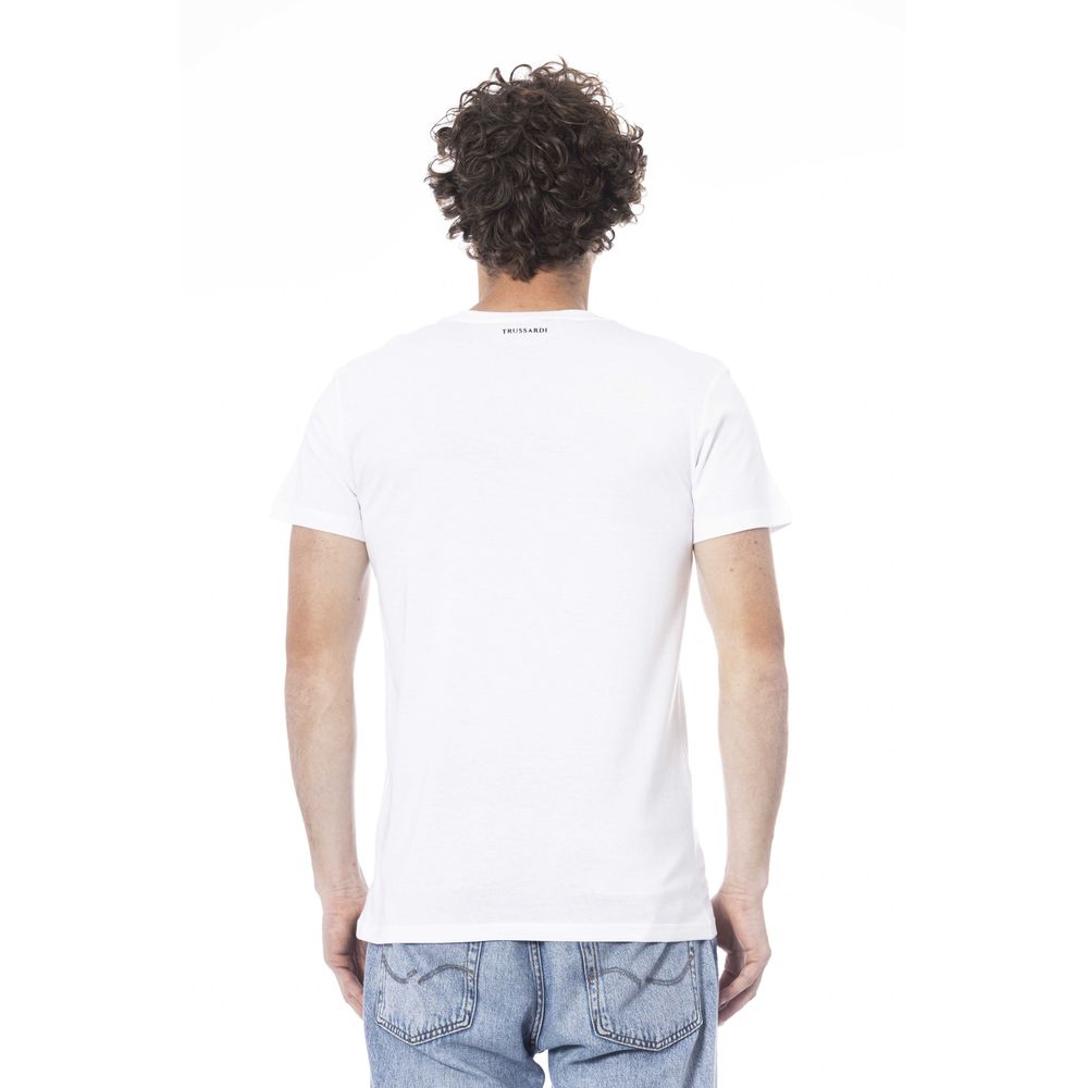  - White Cotton T-Shirt