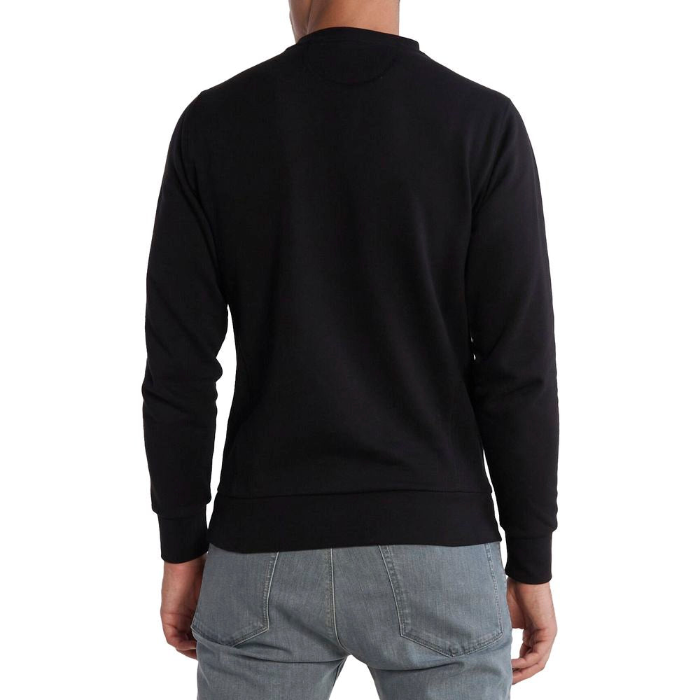 Black Cotton Sweater - The Luxe Alliance