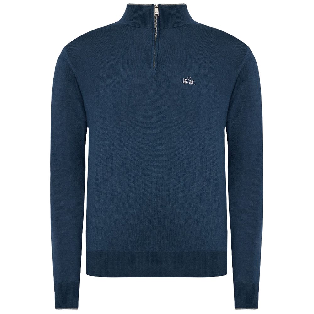 Blue Acrylic Sweater - The Luxe Alliance
