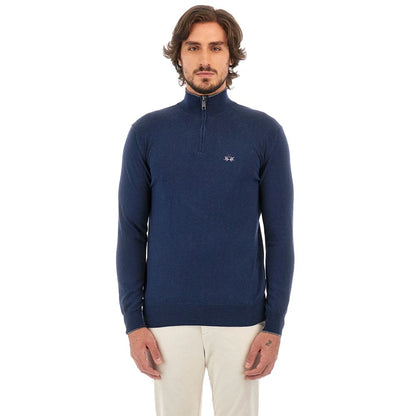 Blue Acrylic Sweater - The Luxe Alliance