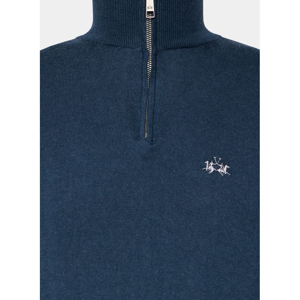 Blue Acrylic Sweater - The Luxe Alliance