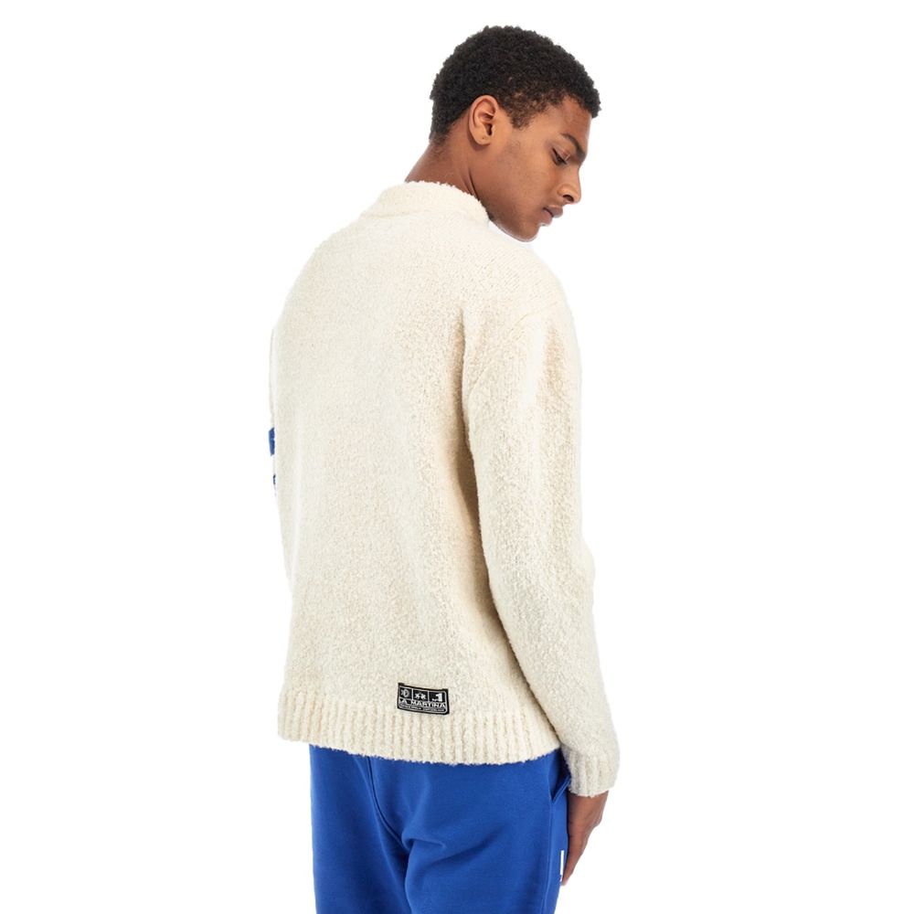 White Polyamide Sweater - The Luxe Alliance