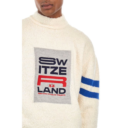 White Polyamide Sweater - The Luxe Alliance