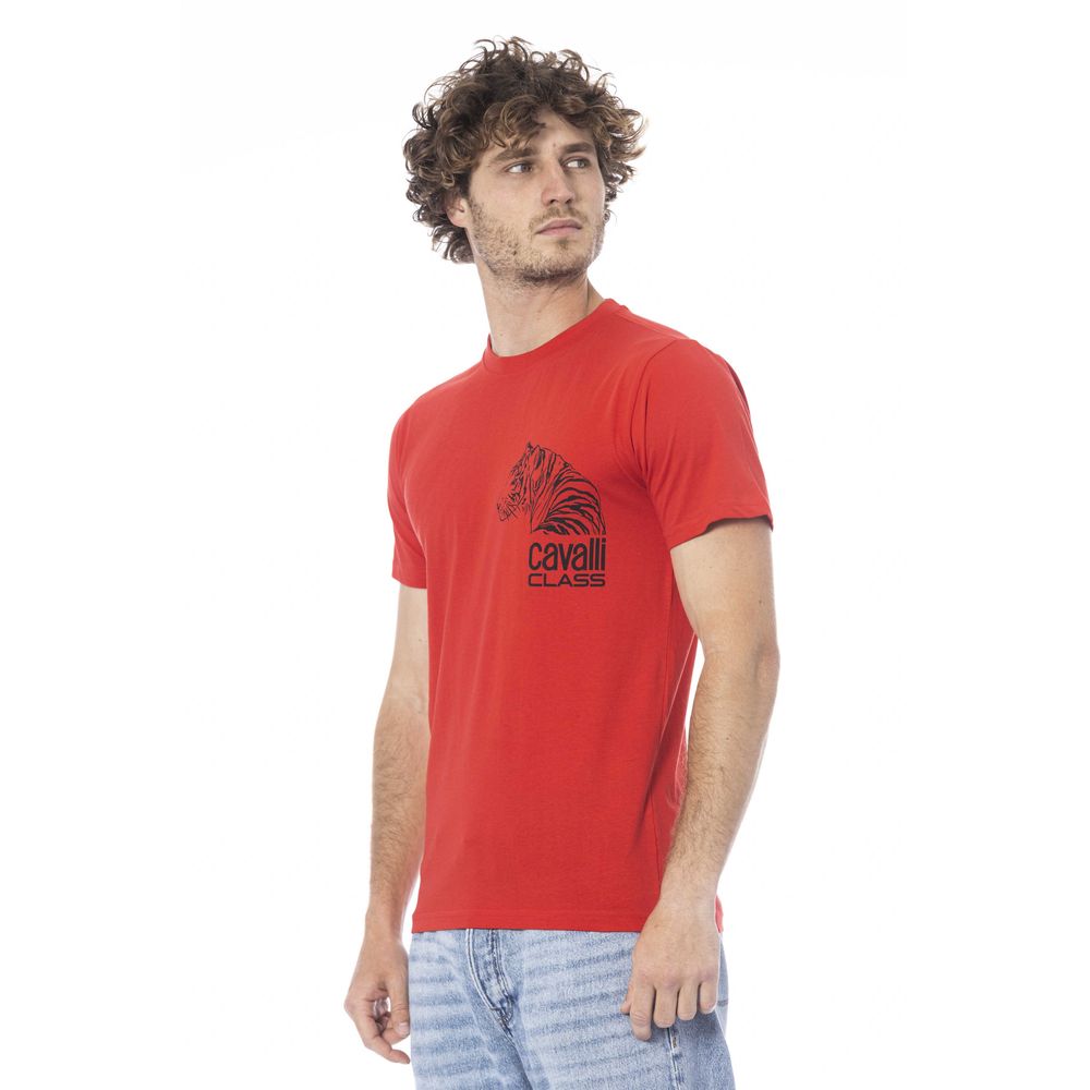 Red Cotton Men T-Shirt - The Luxe Alliance