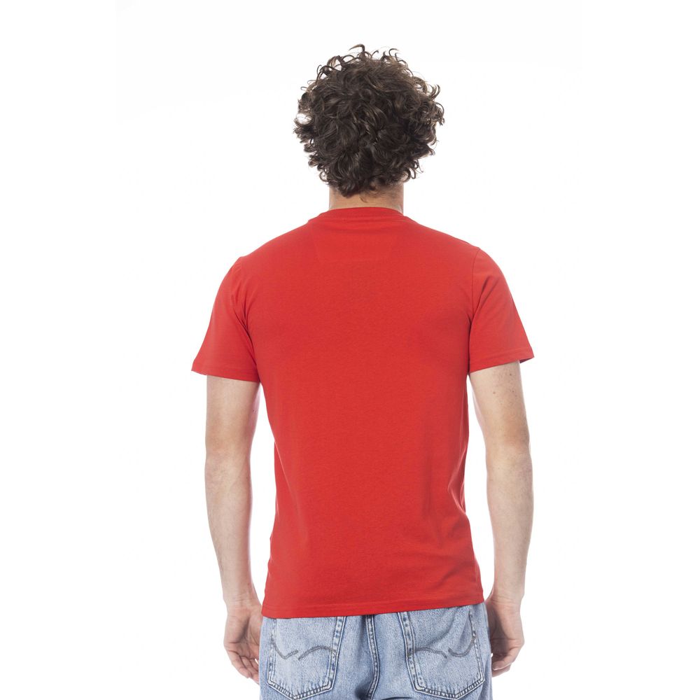 Red Cotton Men T-Shirt - The Luxe Alliance