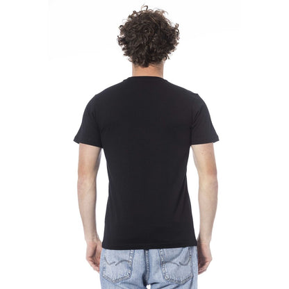 Black Cotton Men T-Shirt - The Luxe Alliance