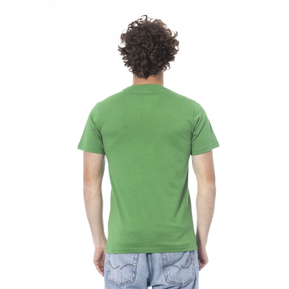 Green Cotton Men T-Shirt - The Luxe Alliance