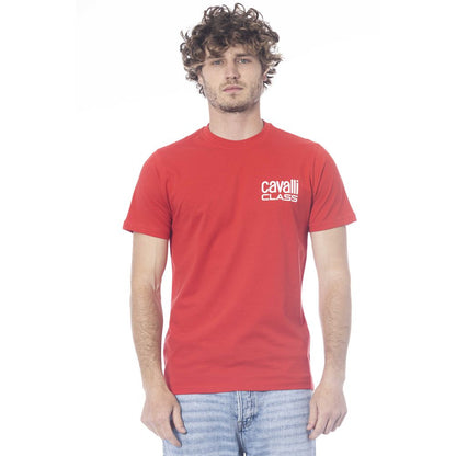 Red Cotton Men T-Shirt - The Luxe Alliance