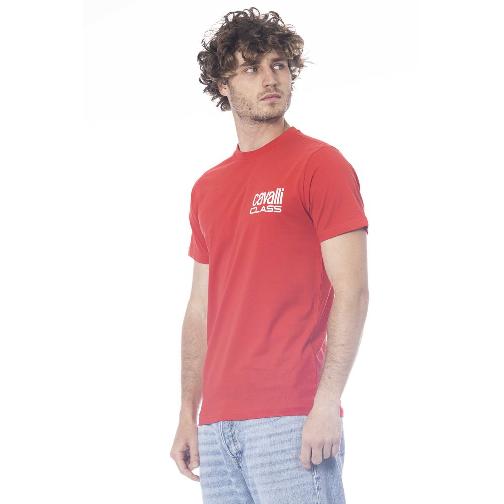 Red Cotton Men T-Shirt - The Luxe Alliance