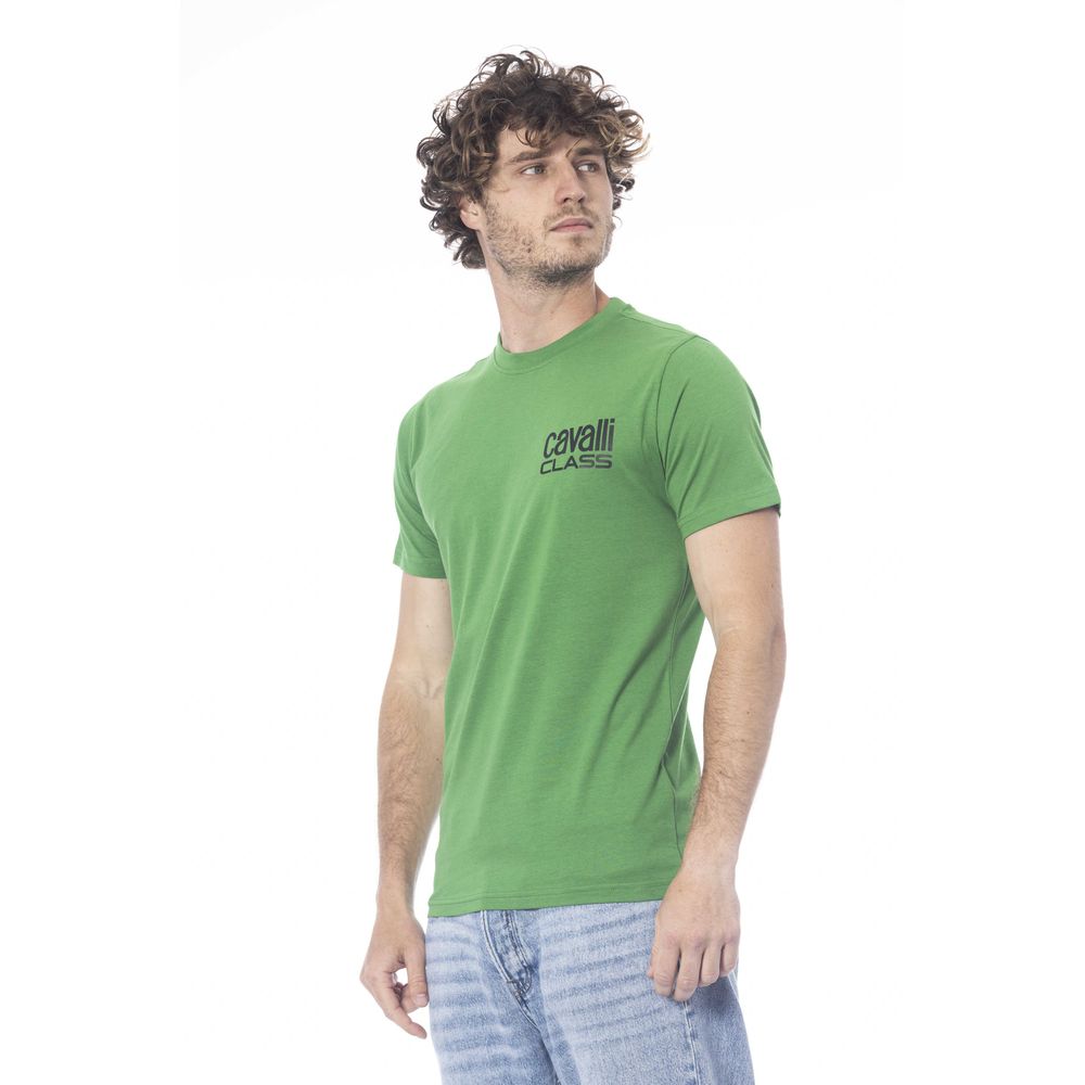 Green Cotton Men T-Shirt - The Luxe Alliance