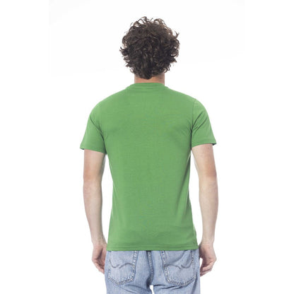 Green Cotton Men T-Shirt - The Luxe Alliance