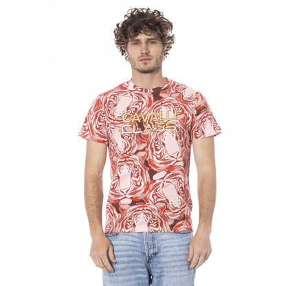 Red Cotton Men T-Shirt - The Luxe Alliance