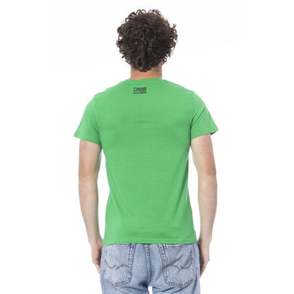 Green Cotton Men T-Shirt - The Luxe Alliance