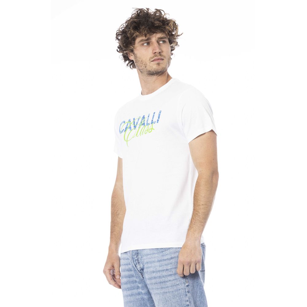 White Cotton Men T-Shirt - The Luxe Alliance