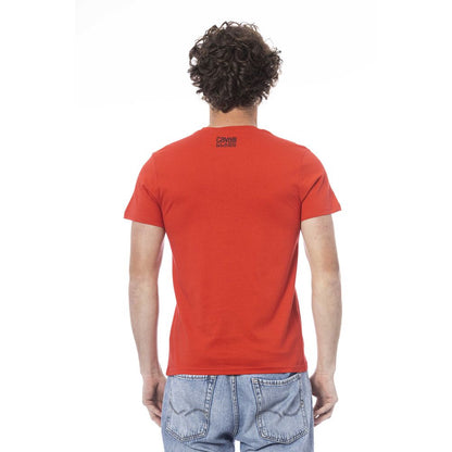 Red Cotton Men T-Shirt - The Luxe Alliance