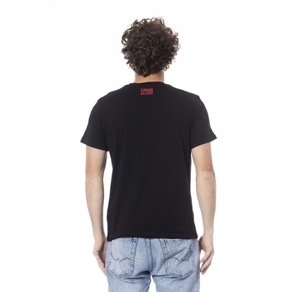 Black Cotton Men T-Shirt - The Luxe Alliance