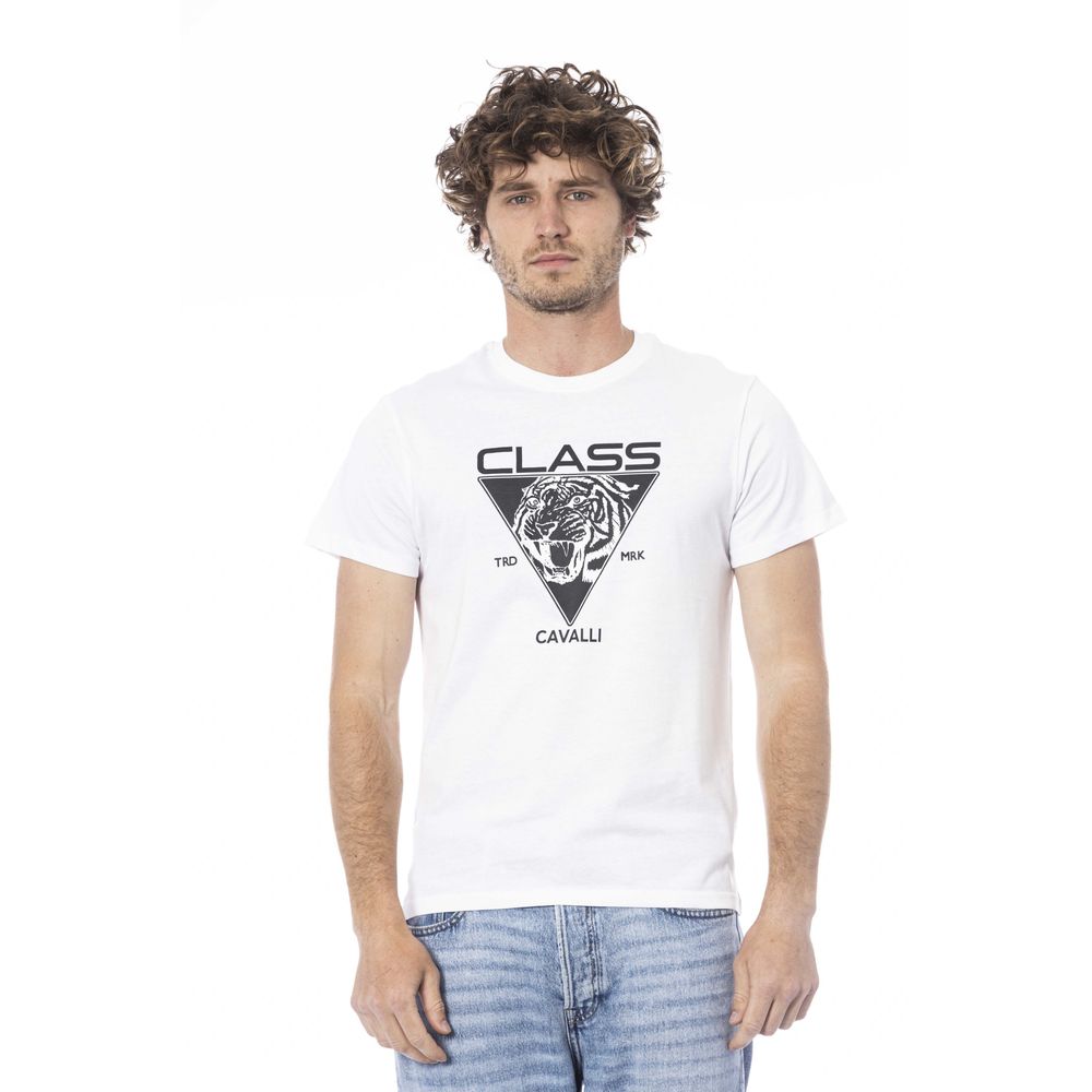 White Cotton Men T-Shirt - The Luxe Alliance