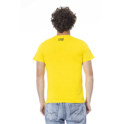 Yellow Cotton Men T-Shirt - The Luxe Alliance