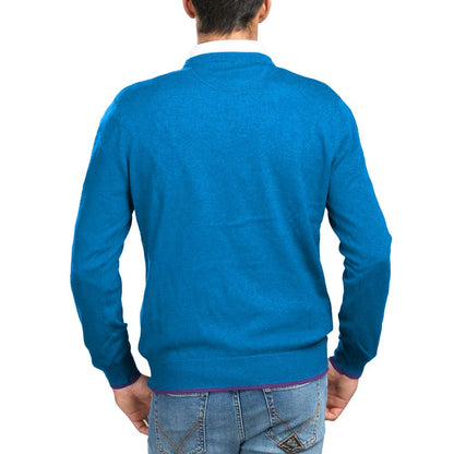 Light Blue Acrylic Sweater - The Luxe Alliance