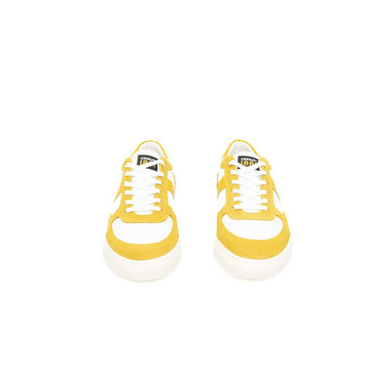 Yellow Leather Mens Sneaker - The Luxe Alliance