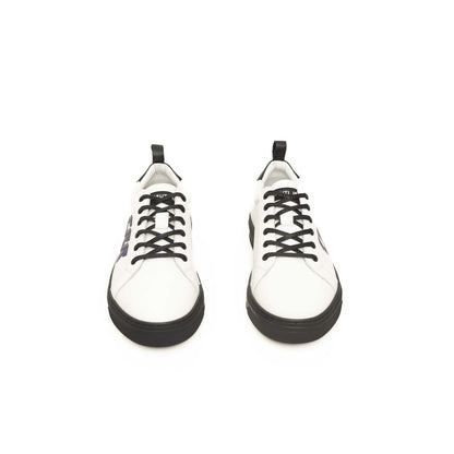  - White Leather Men Sneaker