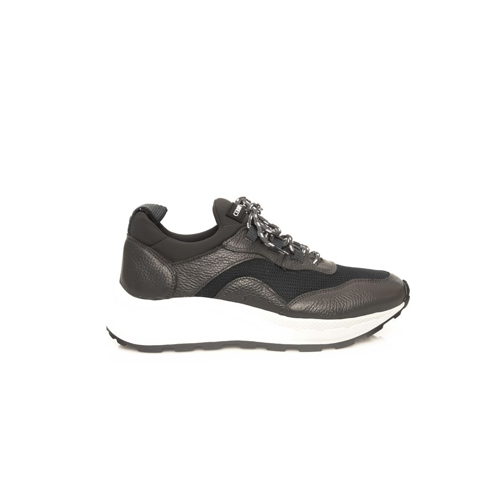  - Gray Leather Men Sneaker