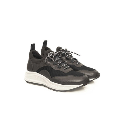  - Gray Leather Men Sneaker