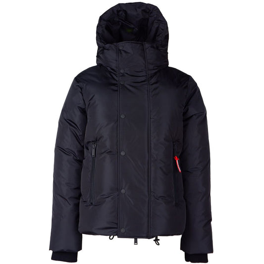  - Black Nylon Men Jacket