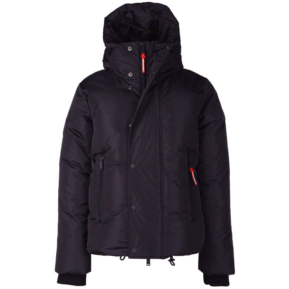  - Black Nylon Men Jacket