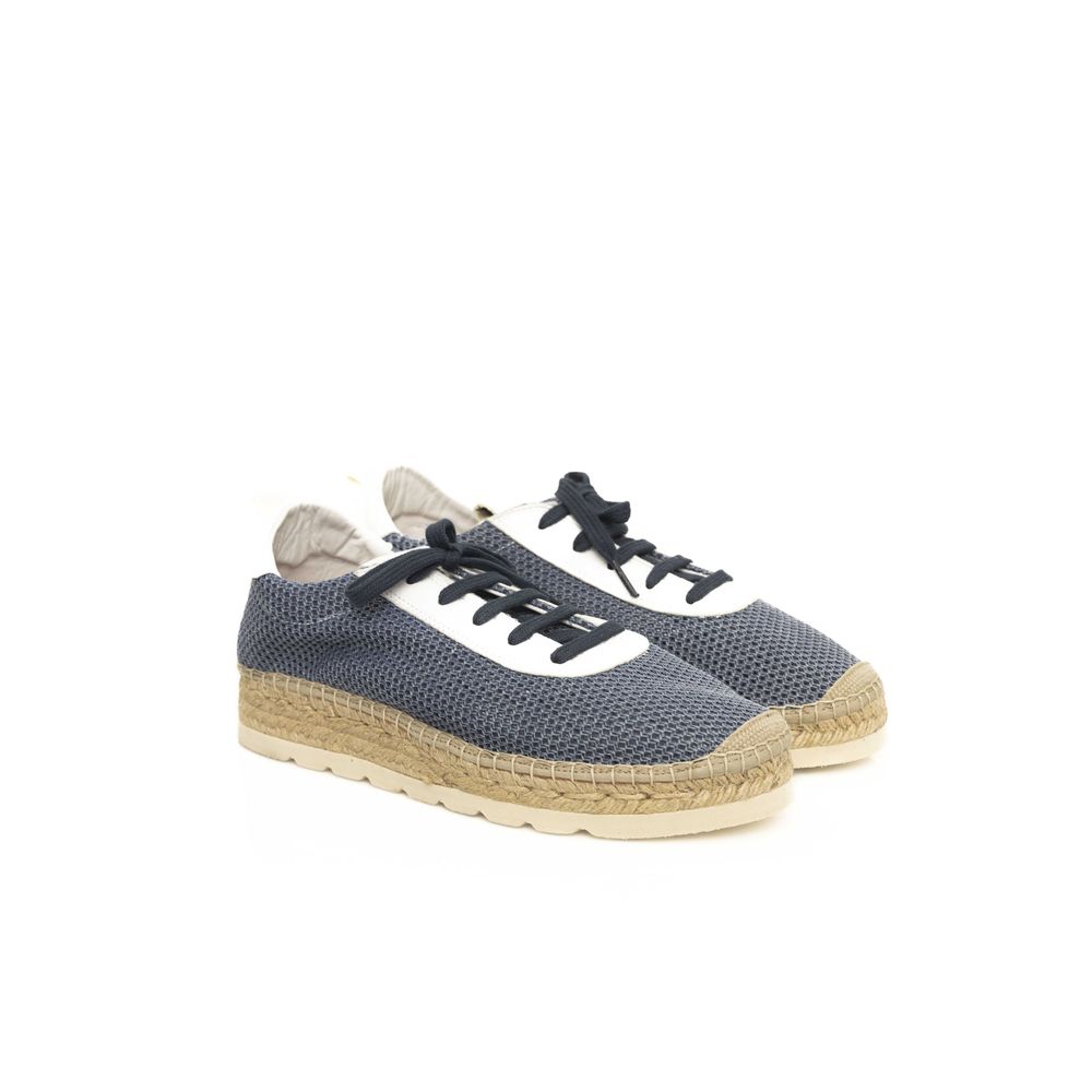  - Blue Polyester Men Sneaker