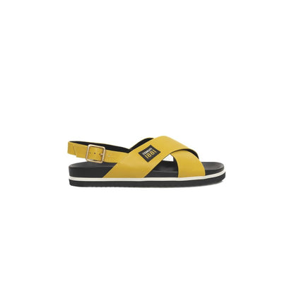  - Yellow Calf Leather Women Sandal