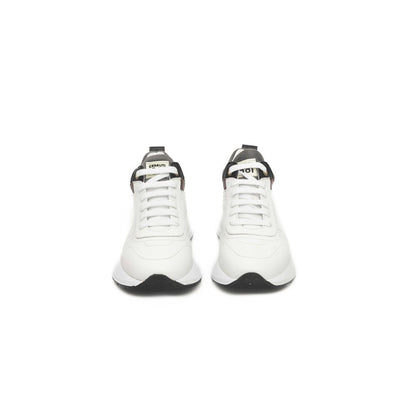  - White Leather Women Sneaker