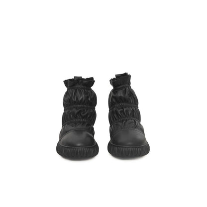  - Black Leather Women Boot