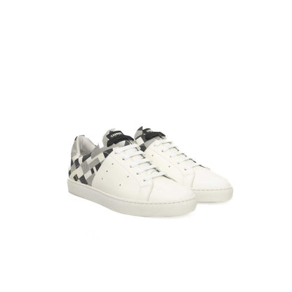  - White Leather Men Sneaker