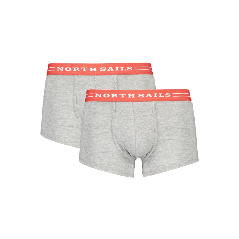  - Gray Cotton Underwear