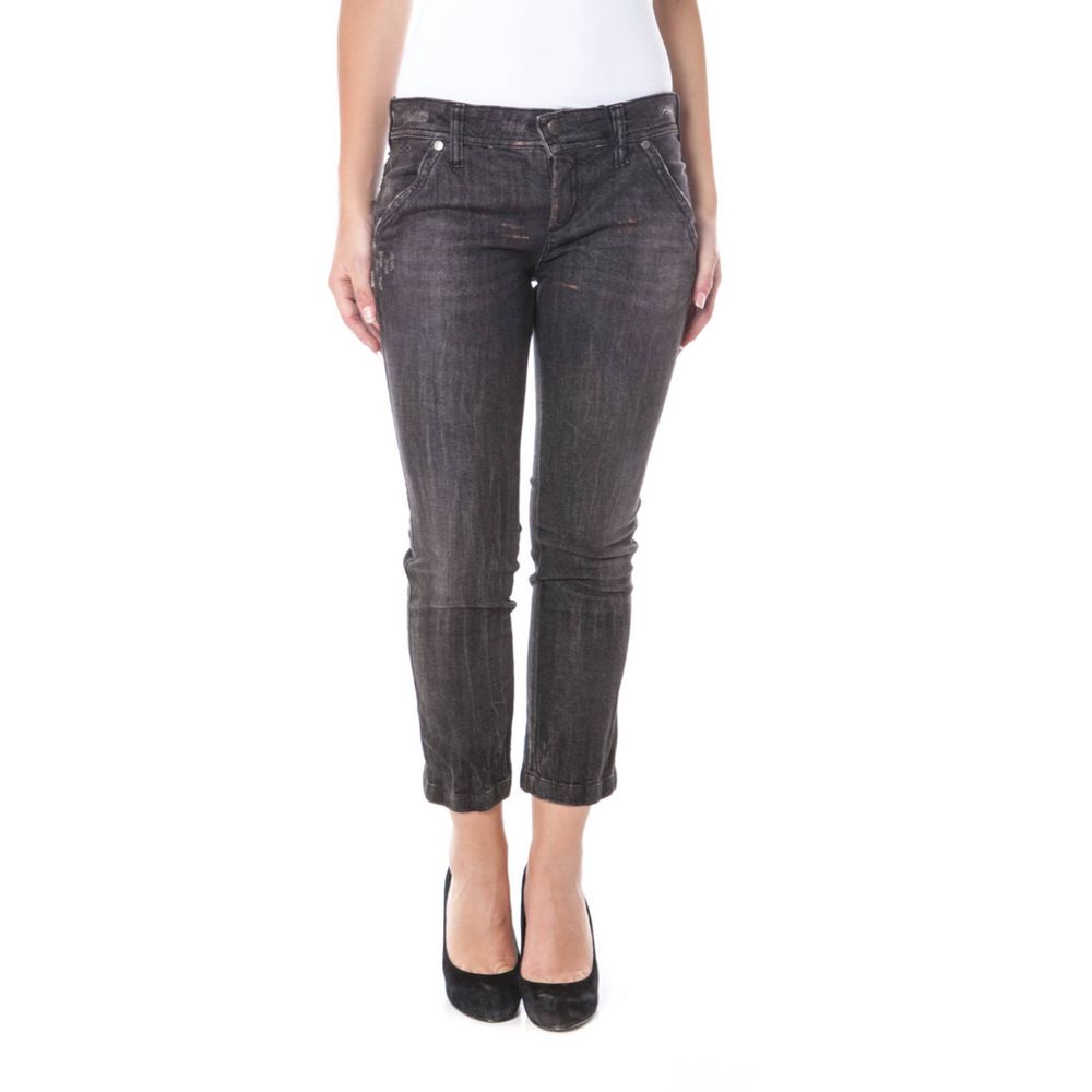 Black Cotton Jeans & Pant - The Luxe Alliance