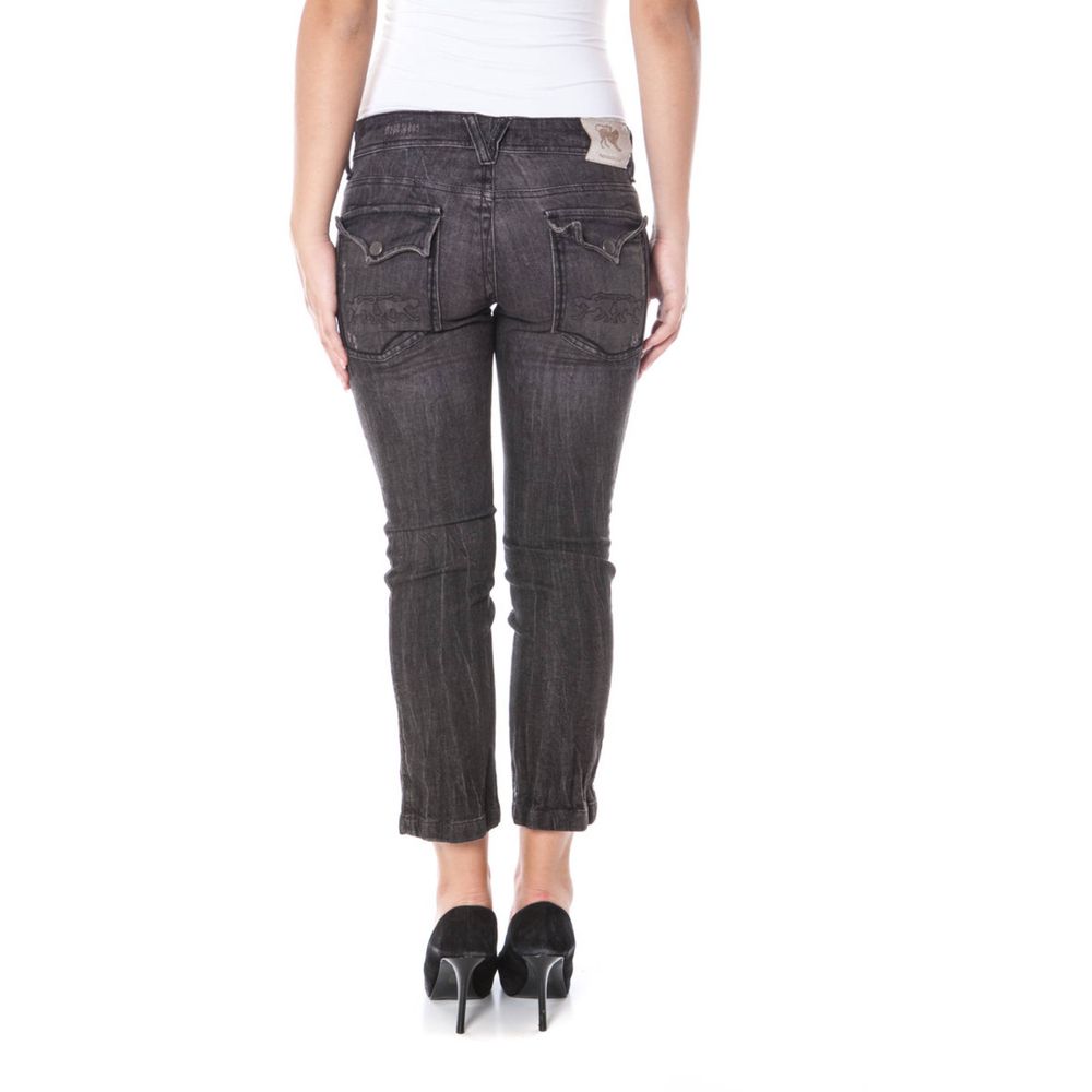 Black Cotton Jeans & Pant - The Luxe Alliance