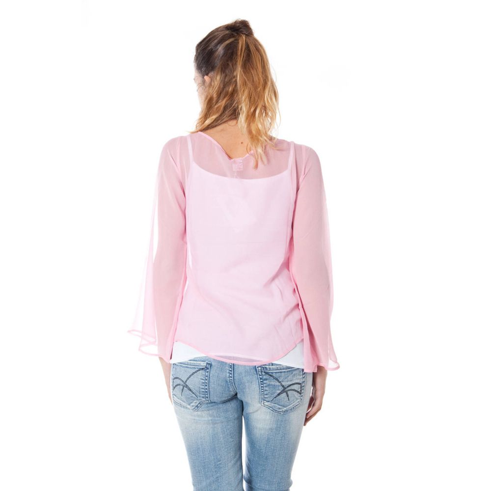 Pink Silk Tops & T-Shirt - The Luxe Alliance