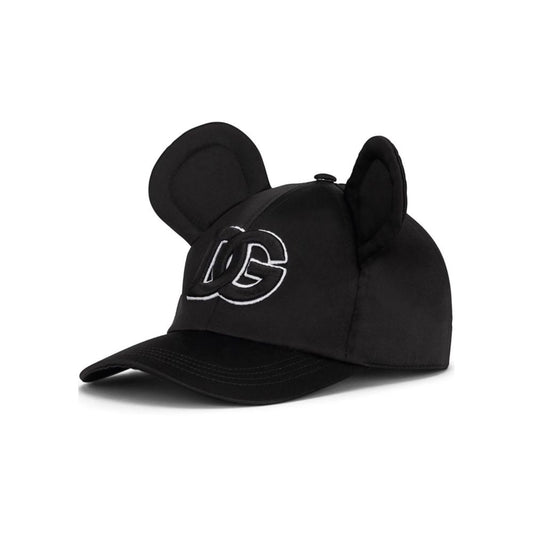 Black Polyester Hat - The Luxe Alliance