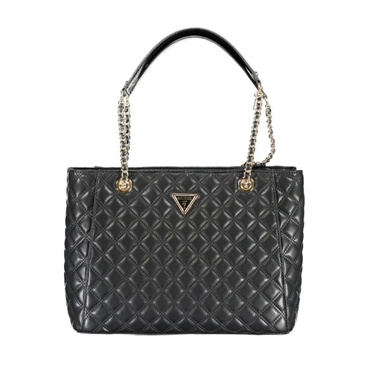 Black Polyethylene Handbag - The Luxe Alliance