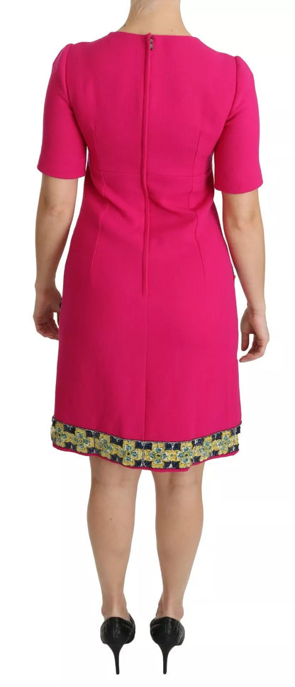  - Pink Italia Forever Crystal Sheath Dress