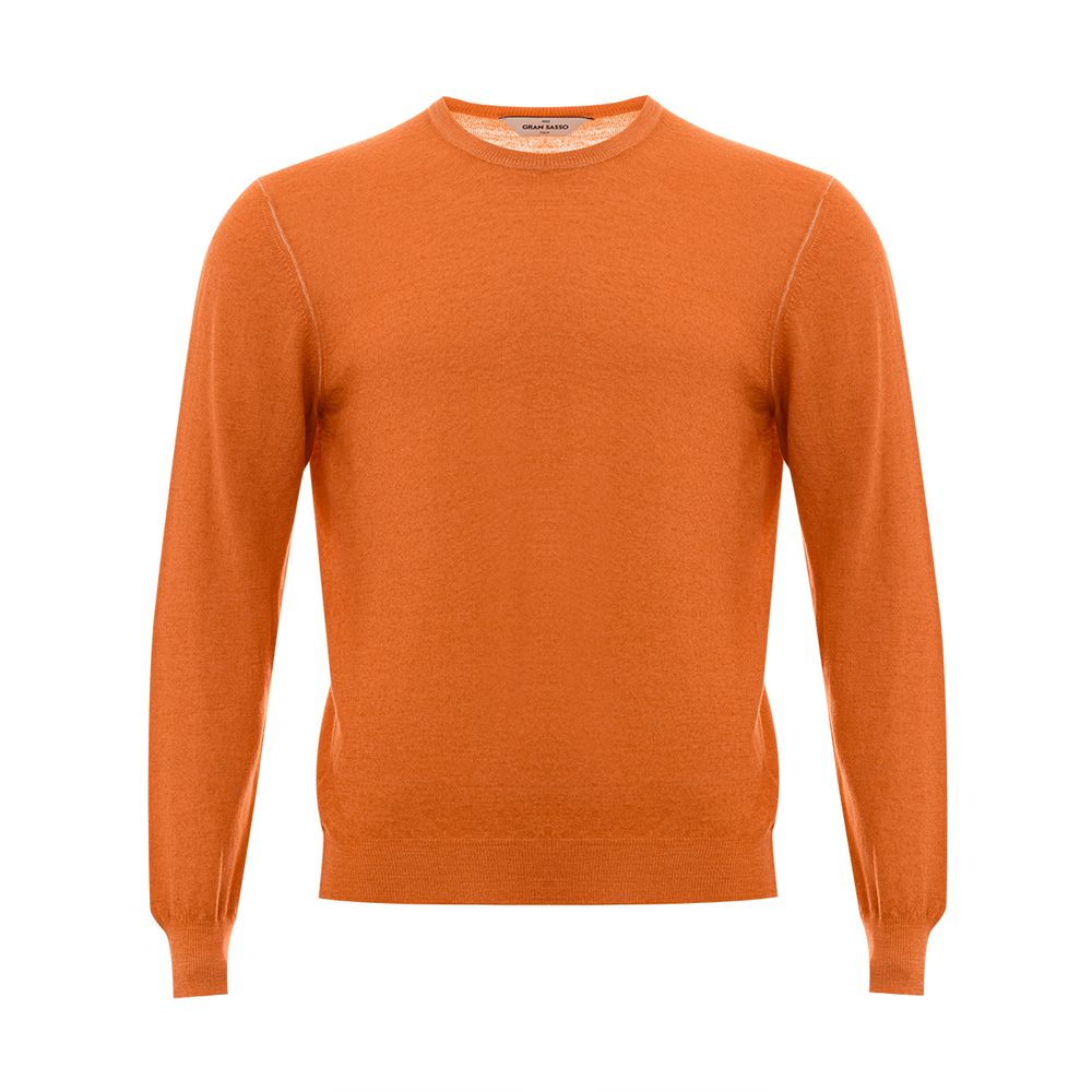 Orange Wool Sweater - The Luxe Alliance