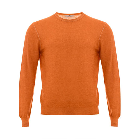 Orange Wool Sweater - The Luxe Alliance