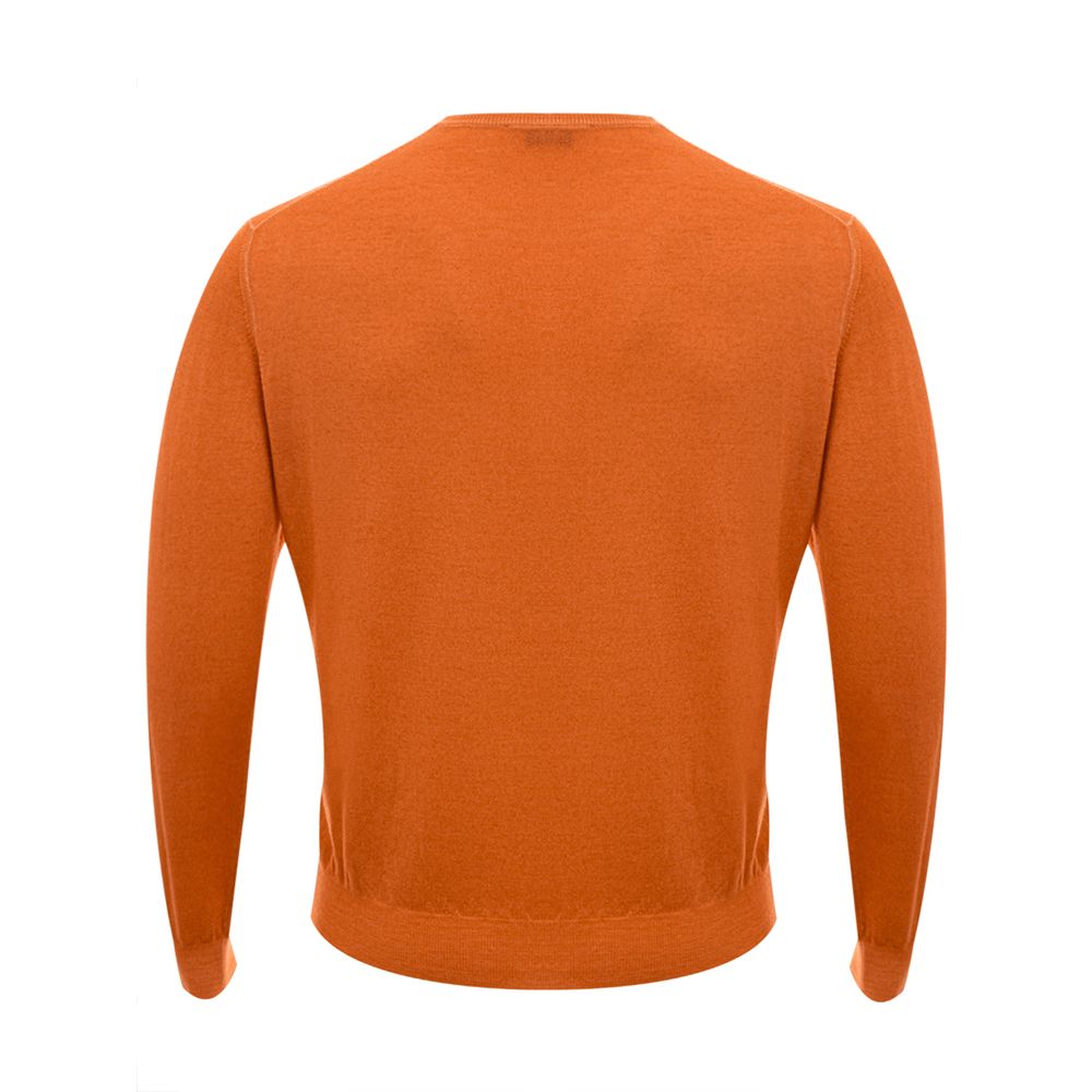 Orange Wool Sweater - The Luxe Alliance