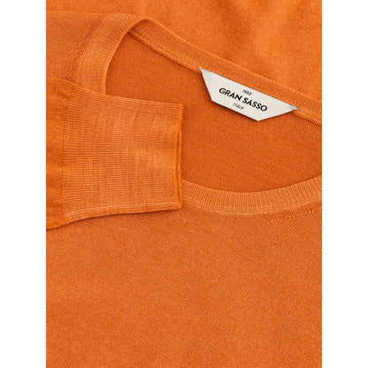 Orange Wool Sweater - The Luxe Alliance