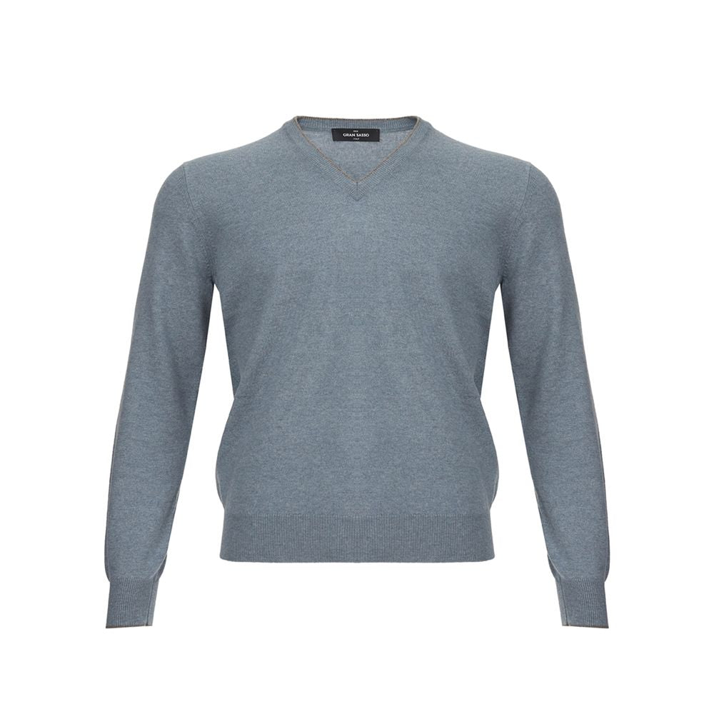  - Elegant Cashmere Sweater in Chic Gray