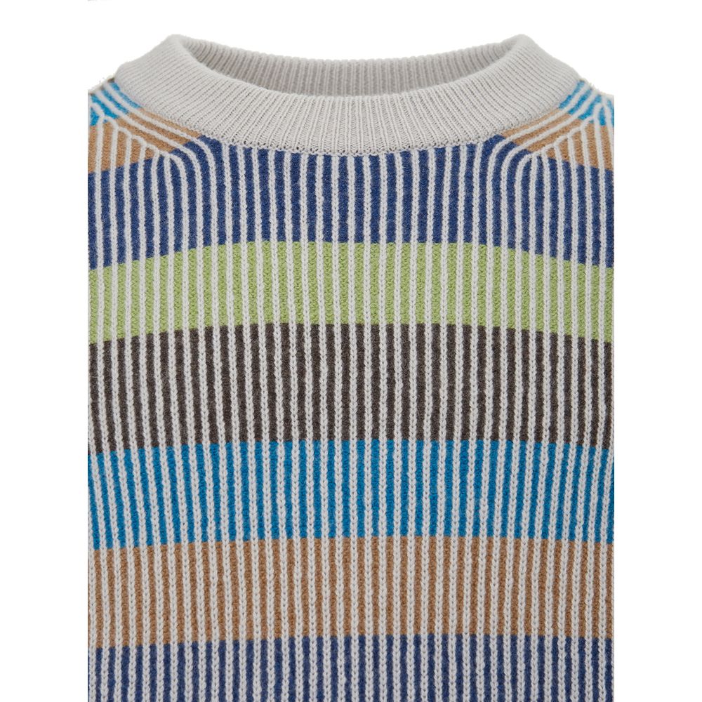  - Elegant Multicolor Cashmere Sweater for Men