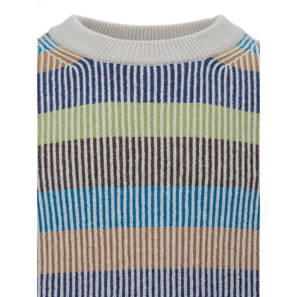  - Elegant Multicolor Cashmere Sweater for Men