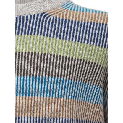  - Elegant Multicolor Cashmere Sweater for Men